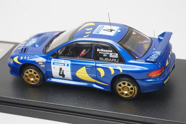 1:43 HPI 8575 Subaru Impreza WRC '97 Sweden 1997 #4