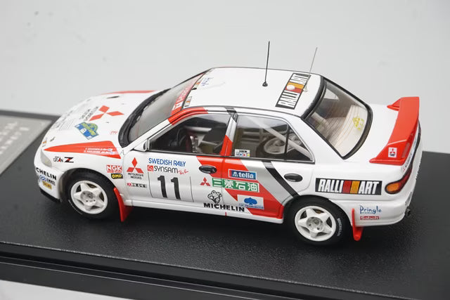 1:43 HPI 8548 Mitsubishi Mirage Lancer Evolution II Sweden 1995 #11