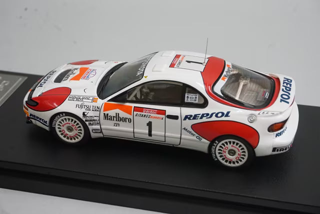 1:43 HPI 8018 Toyota Celica Turbo 4WD Tour de Corse 1992 #1 Marlboro Edition