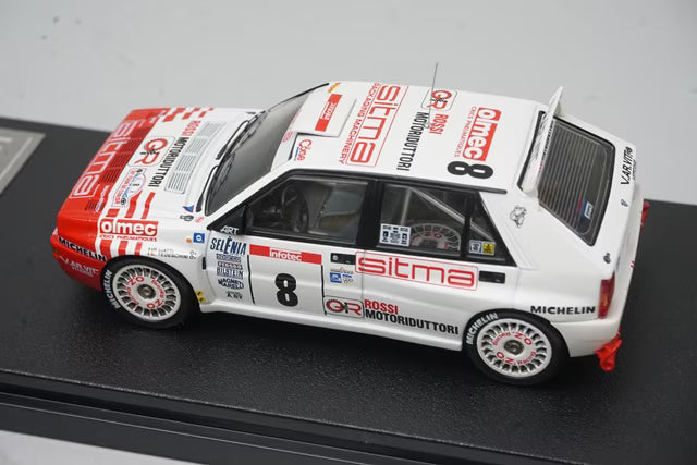 1:43 HPI 8225 Lancia Mirage Delta HF Integrale Tour de Corse 1992 #8