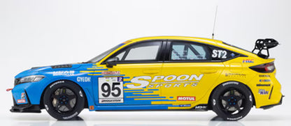 KSR18067Y KYOSHO 1:18 Honda Civic (FL5) Spoon #95 ~ Samurai Series