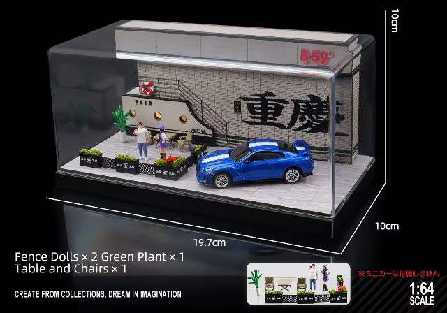 SCJ82022-A 収蔵家 Diorama 1:64 Overseas City Diorama Chongqing Popular Photo Spot