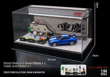 SCJ82022-A 収蔵家 Diorama 1:64 Overseas City Diorama Chongqing Popular Photo Spot
