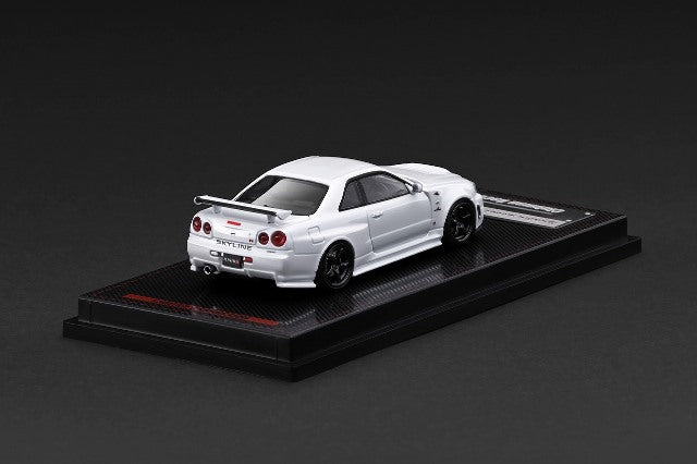 [ Pre-order ] IG4175 ignition model 1:64 Nissan Skyline GT-R (BNR34) NISMO customized White