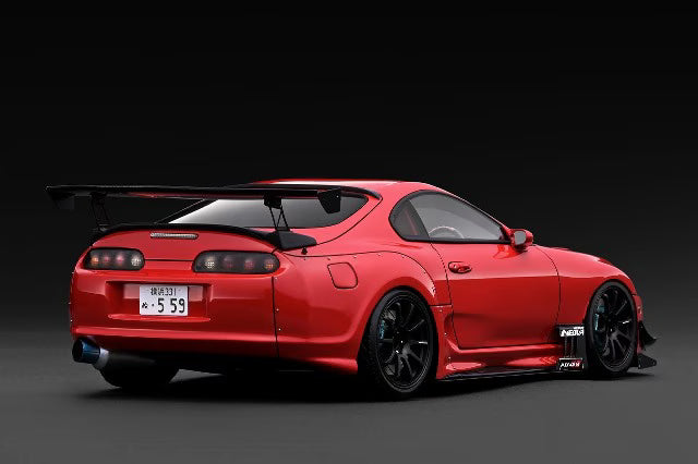 [ Pre-order ] IG3885 ignition model 1:18 Toyota Supra RZ (JZA80) ORIDO-STREET Ver.Red