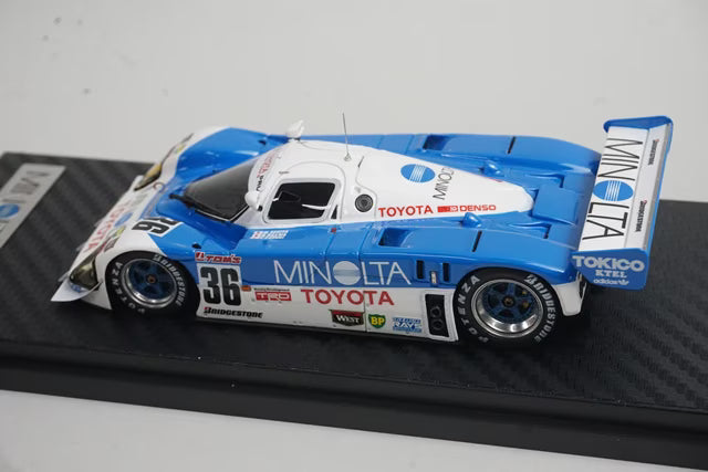1:43 ignition model IG0296 Minolta Toyota 90C-V JSPC 1990 #36
