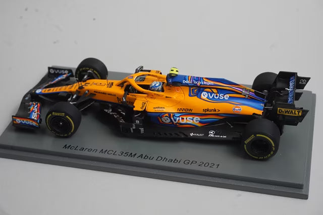 1:43 Spark S7855 McLaren MCL35M Abu Dhabi GP 2021 #4 L. Norris