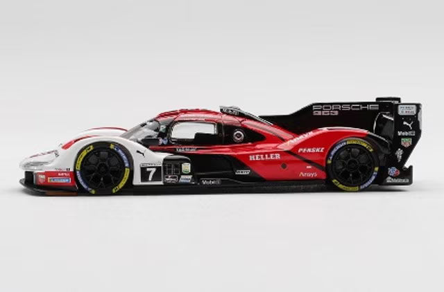 [ Pre-order ] MGT01224-L TSM MINI-GT 1:64 Porsche 963 IMSA Daytona 24 Hours 2024 Winning Car #7 Porsche Penske Motorsport