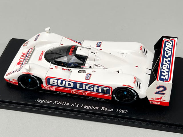 1:43 Spark S0776 Jaguar XJR14 Laguna Seca 1992 #2 D. Jones