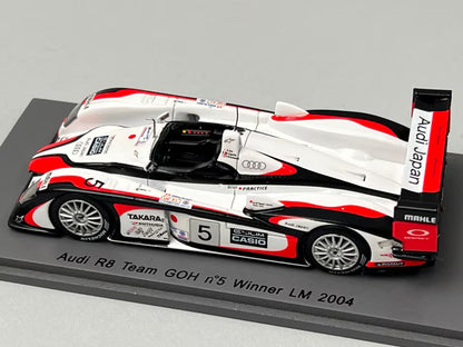 1:43 Spark S0674 Audi R8 Team GOH Le Mans Winner 2004 #5