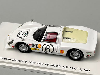 1:43 Spark SKB43026 Kidbox Custom Porsche Carrera 6 (906-120) Japanese GP 1967 #6 Shintaro Taki