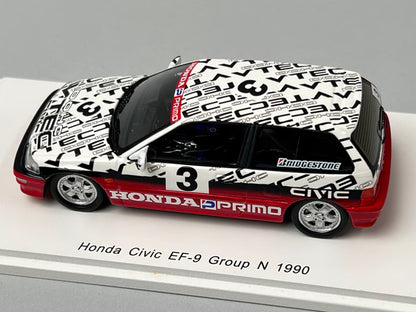 1:43 Spark S5459 Honda Civic EF-9 Group N 1990 #3 Satoru Nakajima