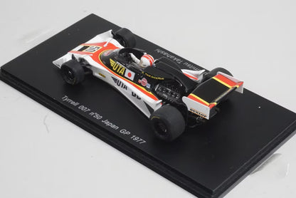 1:43 Spark S1639 Tyrrell 007 Japan GP 1977 #50 Kunimitsu Takahashi