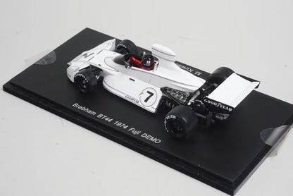 1:43 Spark CAR-SPK-BT44 Brabham BT44 Fuji Demo Run 1974 Masami Kuwajima PLANEX Special Package