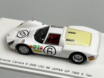 1:43 Spark SKB43024 Kidbox Custom Porsche Carrera 6 (906-120) Japanese GP 1966 #6 Shintaro Taki
