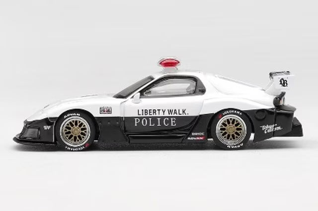 [ Pre-order ] MGT01231-R TSM MINI-GT 1:64 Mazda RX-7 LB-Super Silhouette Police (Right-hand drive)