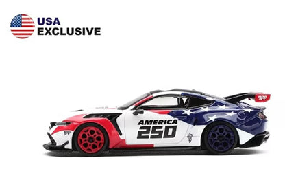 [ Pre-order ] MGT01301-BL TSM MINI-GT 1:64 Ford Mustang GTD 250th Anniversary of the Founding of the United States (Left-hand drive) North America Limited Edition *Blister packaging