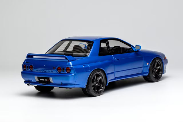 MH027BE MOTORHELIX 1:18 Nissan Skyline GT-R (R32) Customized Version Bayside Blue