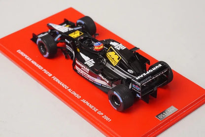 1:43 Spark NKN05 European Minardi PS01B F1 Japan GP 2001 #21 F. Alonso