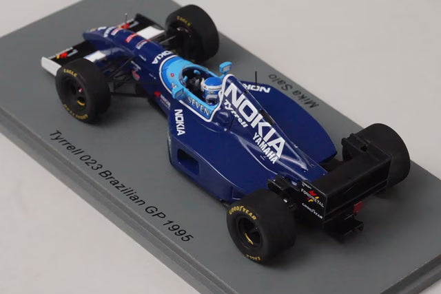 1:43 Spark S6974 Tyrrell 023 F1 Brazilian GP 1995 #4 M. Salo Mild Seven Edition