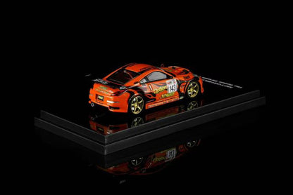 [ Pre-order ] M63851 MOTORHELIX 1:64 Nissan Fairlady Z (Z33) Option Stream Z #143 Daijiro Inada Orange