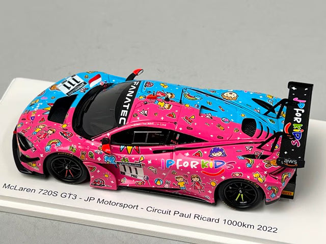 1:43 Spark SP426 McLaren 720S GT3 JP Motorsport Paul Ricard Circuit 1000km 2022 #111