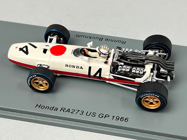 1:43 Spark S6220 Honda RA273 US GP 1966 #14 R. Bucknum