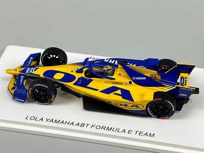 1:43 Spark S6785 Lola Yamaha ABT Formula E Team #22 Z. Maloney