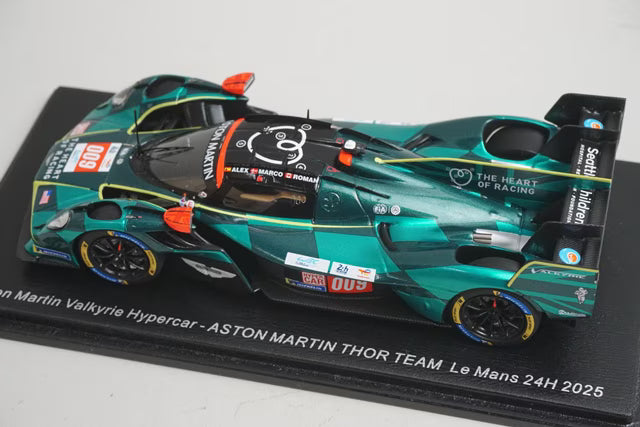 1:43 Spark S9255 Aston Martin Valkyrie Hypercar THOR Team Le Mans 24H 2025 #009