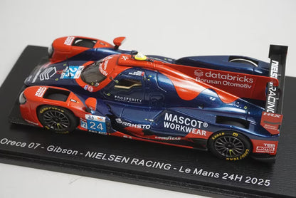 1:43 Spark S9278 Oreca 07 Gibson Nielsen Racing Le Mans 24H 2025 #24