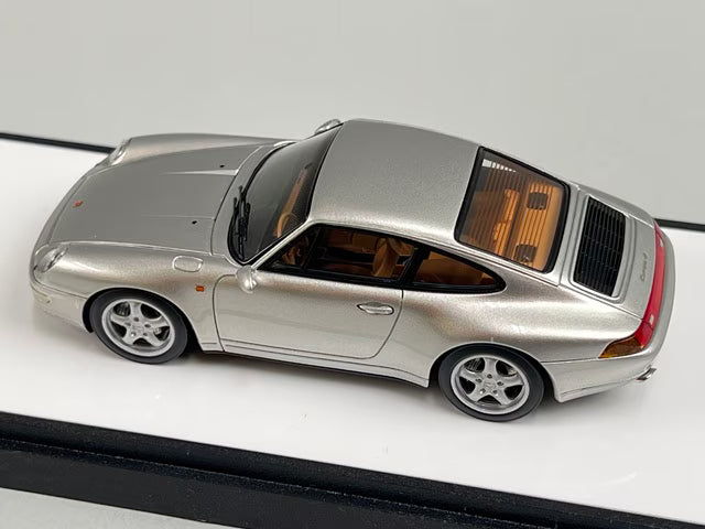 1:43 Make Up/Vision VM145A Porsche 911 (993) Carrera 4 1995 Silver