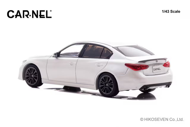 CN432602 CAR-NEL 1:43 Nissan Skyline 400R Limited (V37) 2026 Brilliant White Pearl