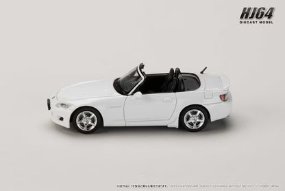 [ Pre-order ] HJ643020BW Hobby Japan 1:64 Honda S2000 AP1 Custom Version Grand Prix White