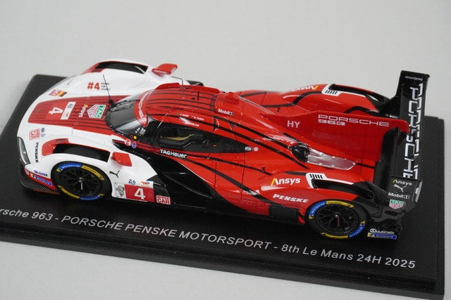 1:43 Spark S9256 Porsche 963 Penske Motorsport Le Mans 8th 24H 2025 #4