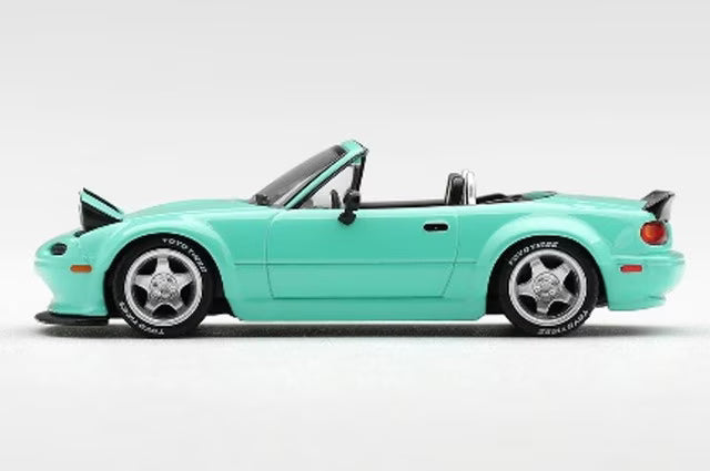 [ Pre-order ] MGT01249-R TSM MINI-GT 1:64 Mazda Pandem Mazda MX-5 (NA) Mint Green (Right-hand drive)