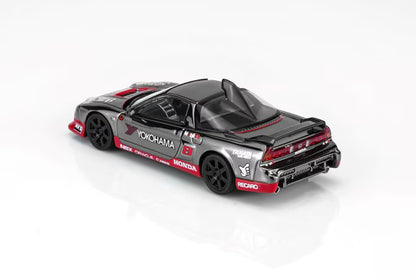 [ Pre-order ] M65535 MOTORHELIX 1:64 Honda NSX-R Custom GT Customized Electroplating Gun Gray