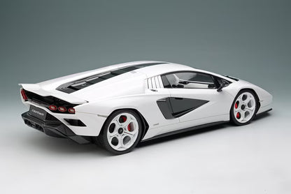 [ Pre-order ] EML207A Make Up EIDOLON 1:18 Lamborghini Countach LPI 800-4 (Wing Up) White