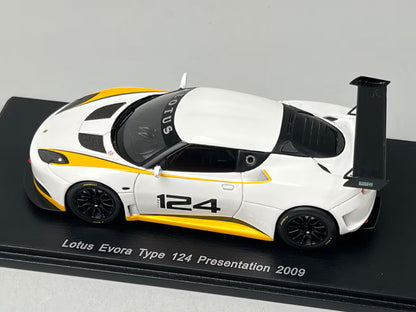 1:43 Spark S2204 Lotus Evora Type 124 Presentation 2009