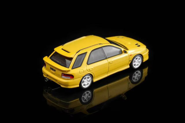 [ Pre-order ] M67104 MOTORHELIX 1:64 Subaru Impreza Wagon WRX STi ver. VI Cashmere Yellow
