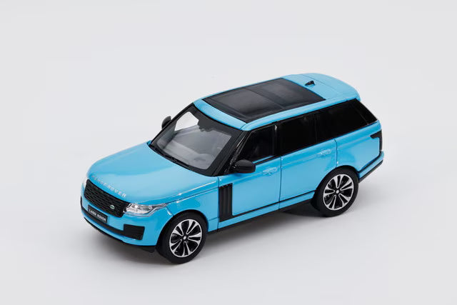 [ Pre-order ] GE-001-1 GCD x Enchery Gaincorp Products 1:64 Land Rover Range Rover Blue (LHD)