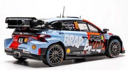 [ Pre-order ] 18RMC270A ixo 1:18 Hyundai i20 N Rally 1 2026 Rally Monte Carlo #16 A. Fourmaux / A. Coria