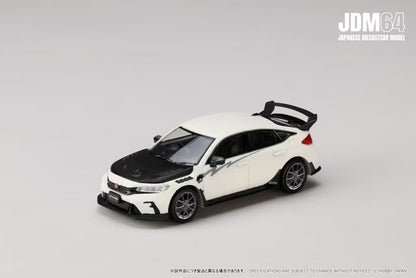 [ Pre-order ] HJDM005B-29 JDM64 1:64 Honda Civic Type R (FL5) MUGEN Group.B (2025) Championship White