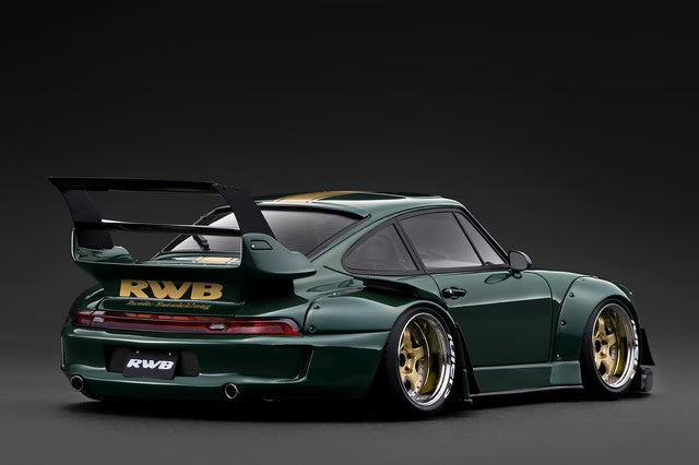 [ Pre-order ] IG4145 ignition model 1:18 RWB 993 Green Metallic