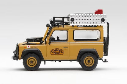 [ Pre-order ] MGT01307-L TSM MINI-GT 1:64 Land Rover Defender 90 Camel Trophy Borneo 1985 Team Japan (Left-hand drive)