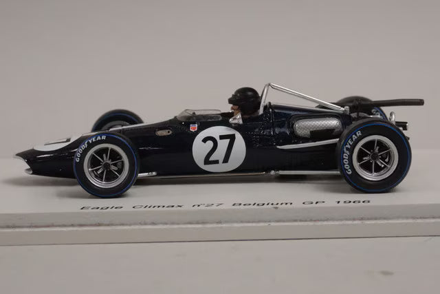 1:43 Spark S1665 Eagle Climax F1 Belgium GP 1966 #27 D. Gurney