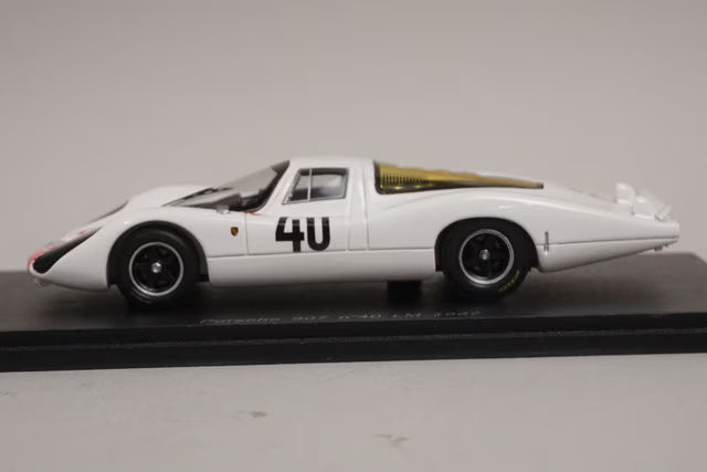 1:43 Spark S3477 Porsche 907 Le Mans 24H 1967 #40 G. Mitter / J. Rindt