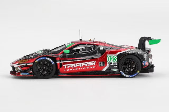 [ Pre-order ] CS028 BBR 1:43 Ferrari 296 GT3 IMSA Petit Le Mans 2025 #023 Triarsi Competizione
