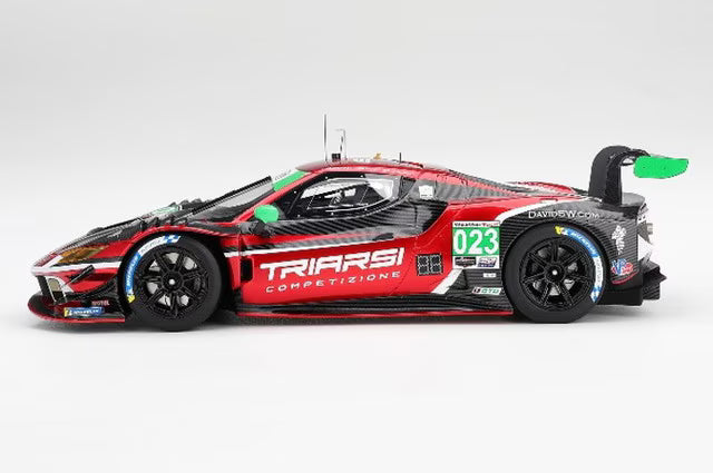 [ Pre-order ] CS18023 BBR 1:18 Ferrari 296 GT3 IMSA Petit Le Mans 2025 #023 Triarsi Competizione