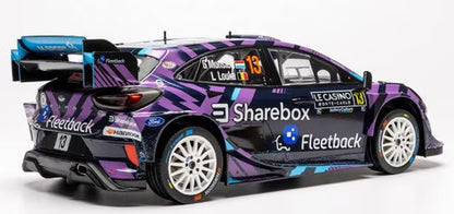 [ Pre-order ] 18RMC271 ixo 1:18 Ford Puma Rally1 2026 Rally Monte Carlo #13 G. Munster / L. Louka