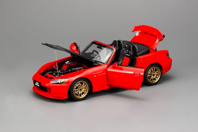 M85124 MOTORHELIX 1:18 Honda S2000 (AP2) MUGEN New Formula Red